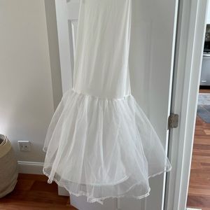 Pronovias Mermaid Fishtail Maxi Wedding Underskirt